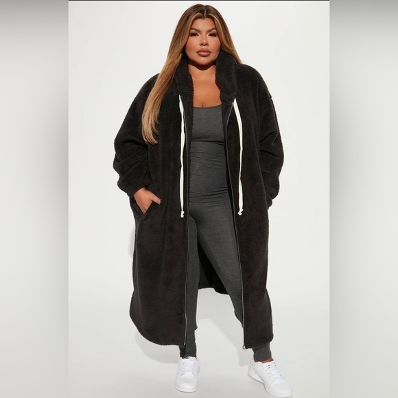 Black Teddy Jacket - BNWT - Picture 3 of 4